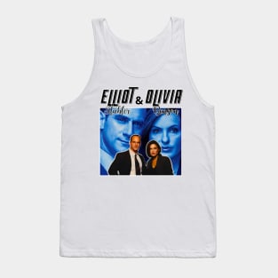 Vintage Elliot Stabler And Olivia Benson Tank Top